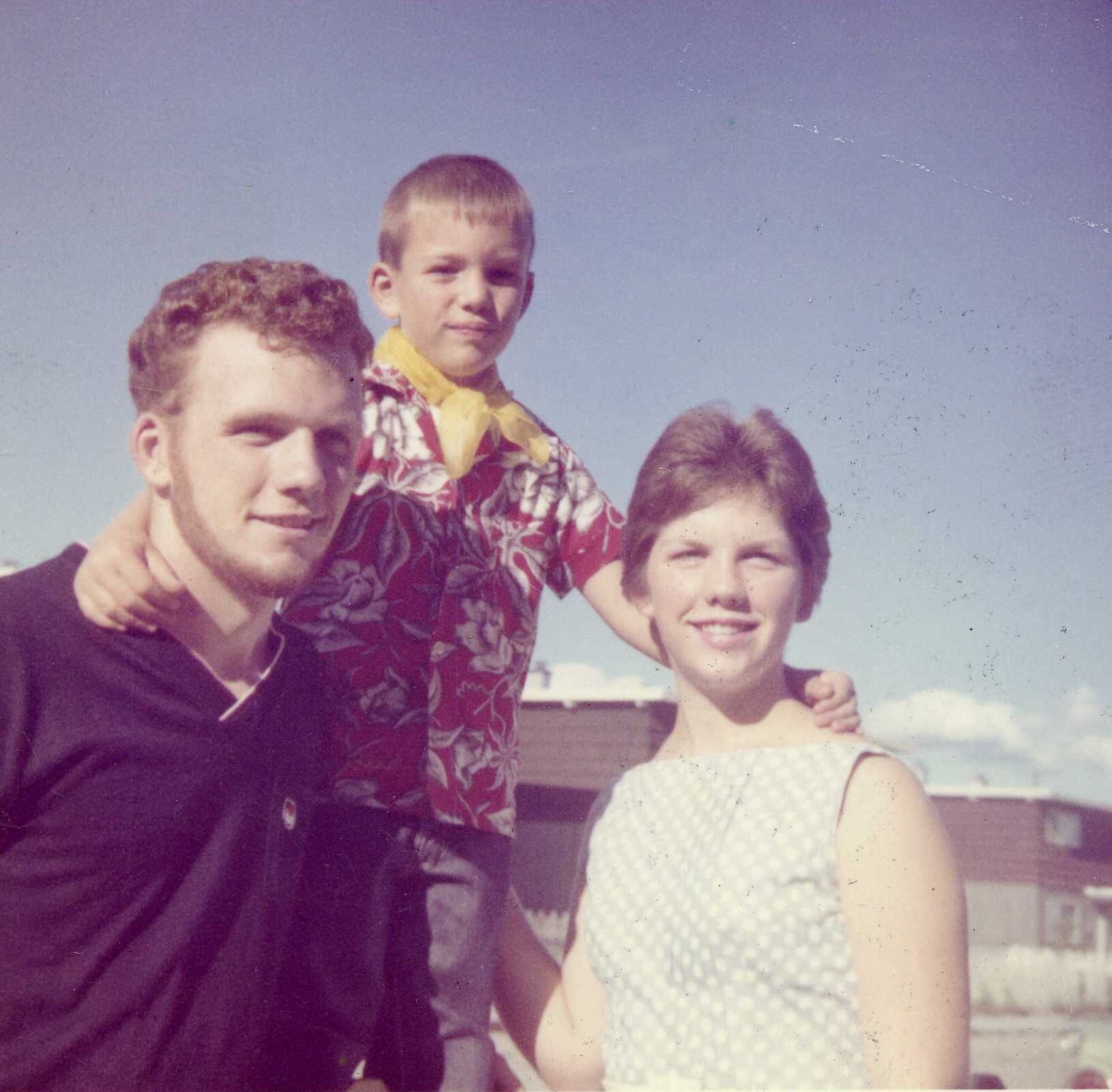 Bobby. Susan, and Mike in Fairbanks.