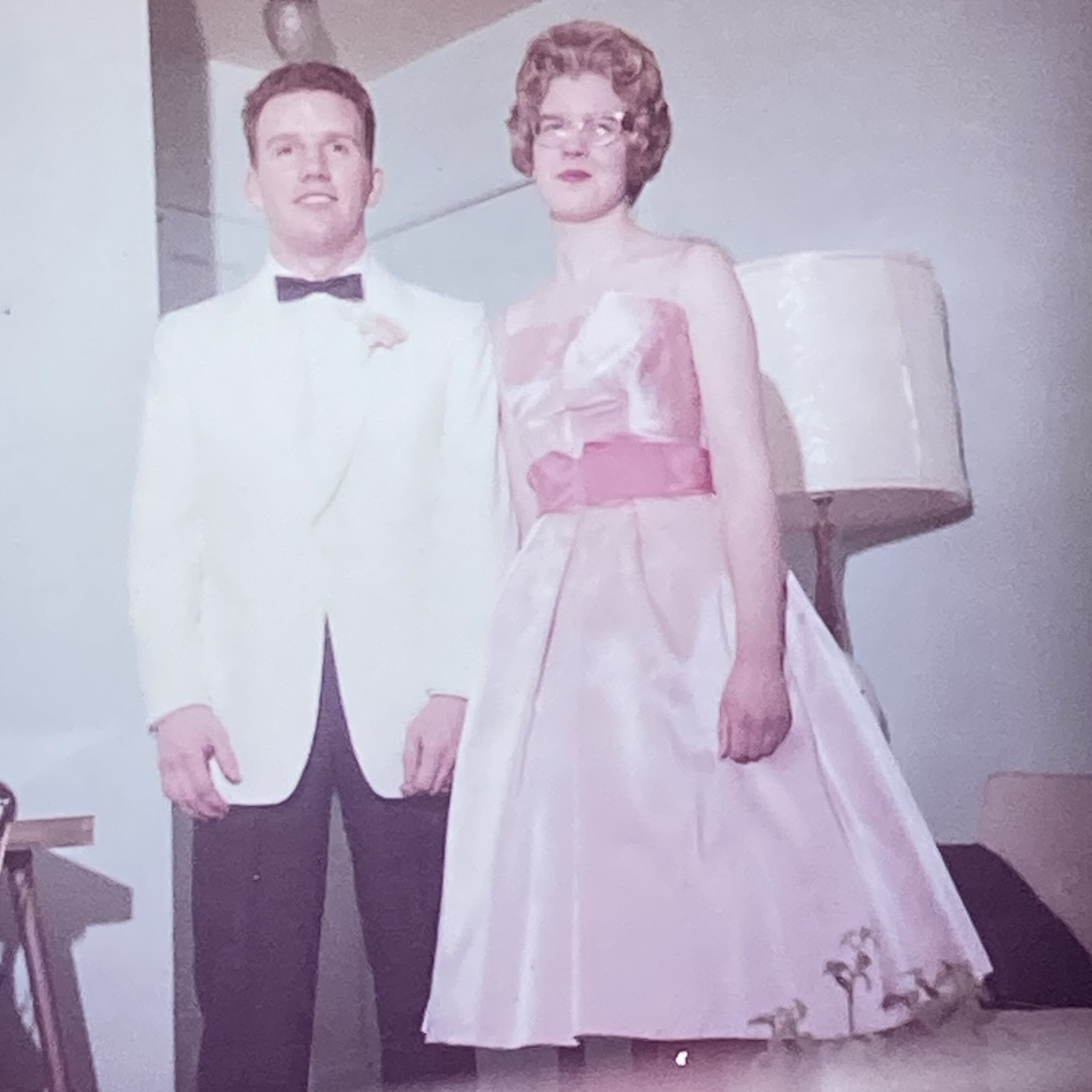 Bobby headed to Prom with his girlfriend, Kerry Simmons.