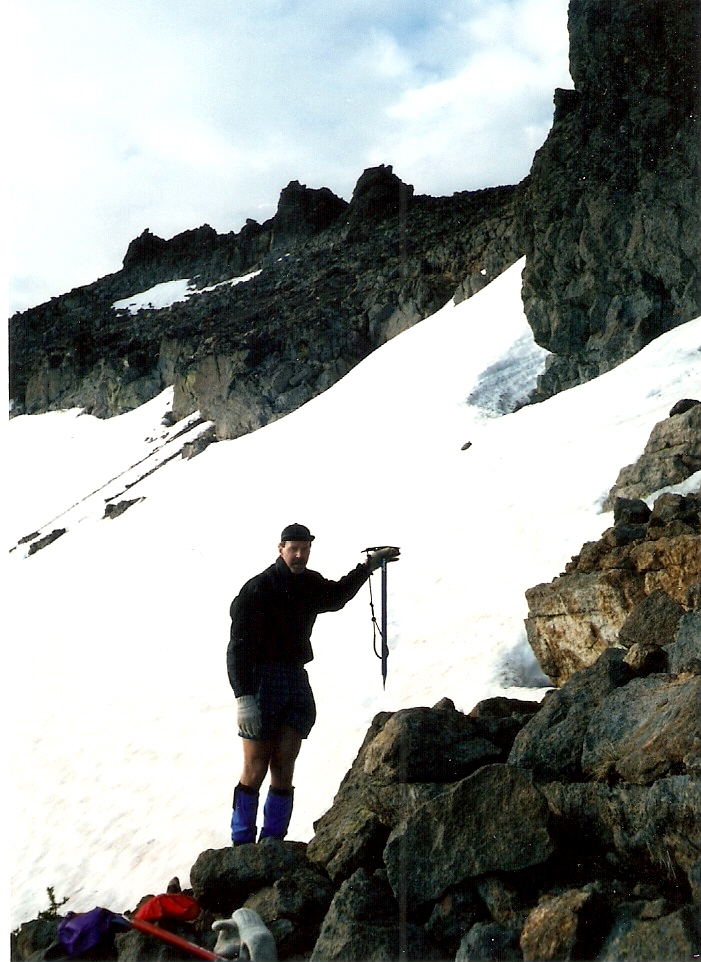 Begining the hike back to Conrad Meadows