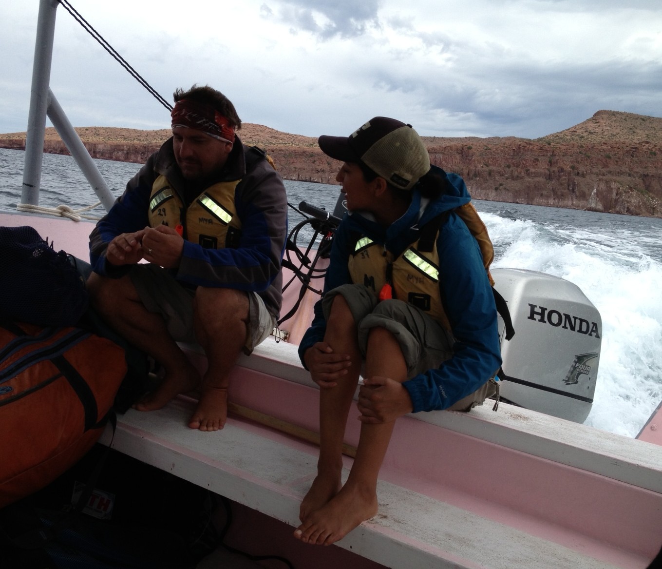 Carlos and Alba, our guides.