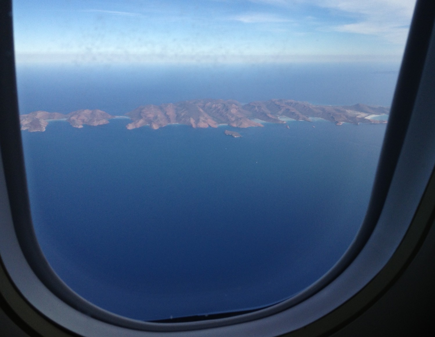 Isla Espiritu Santo, 5 miles north of La Paz.