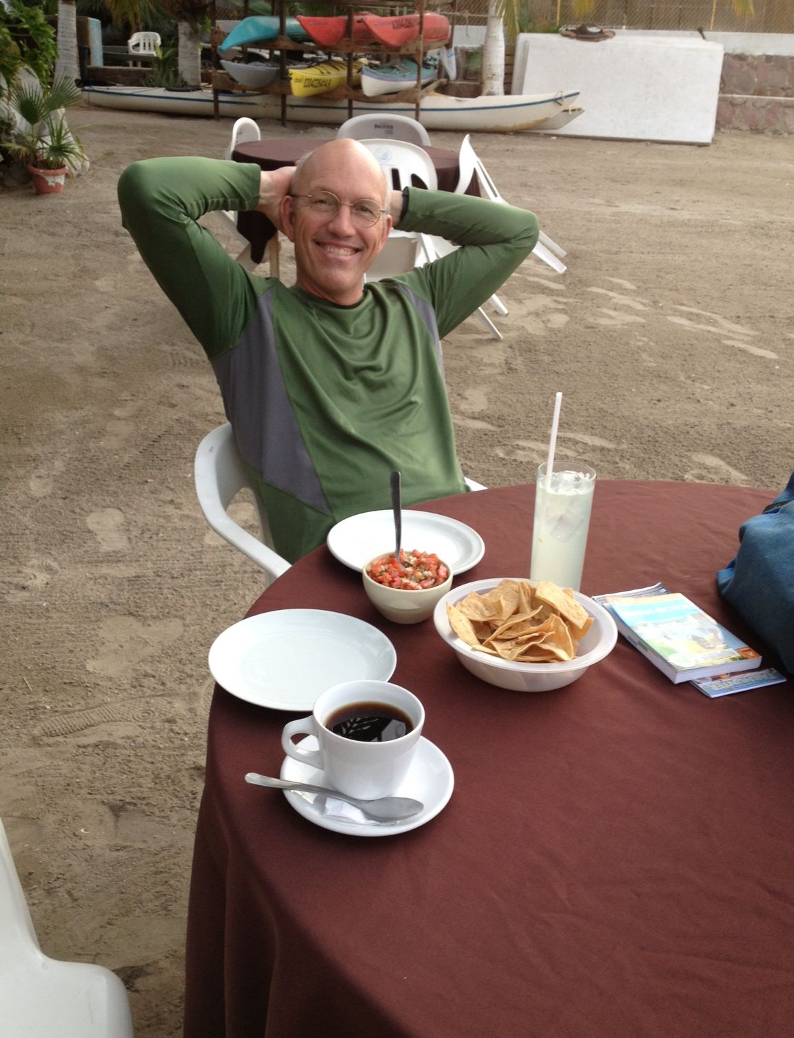 Dinner at La Costa in La Paz.