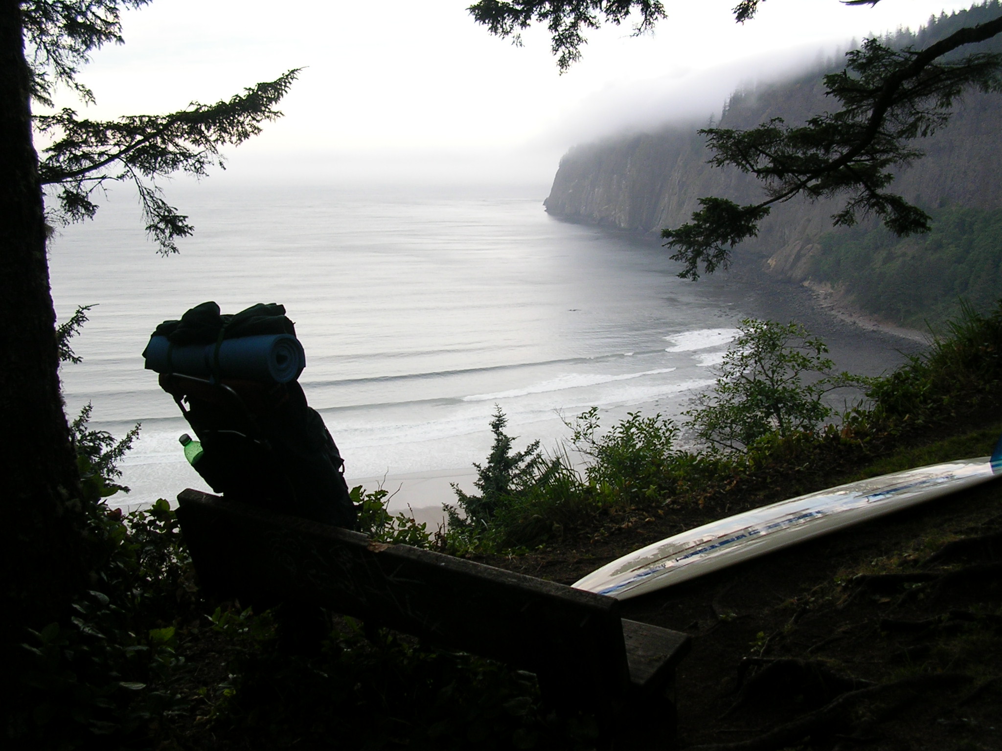 The hike into Cape Lookout.