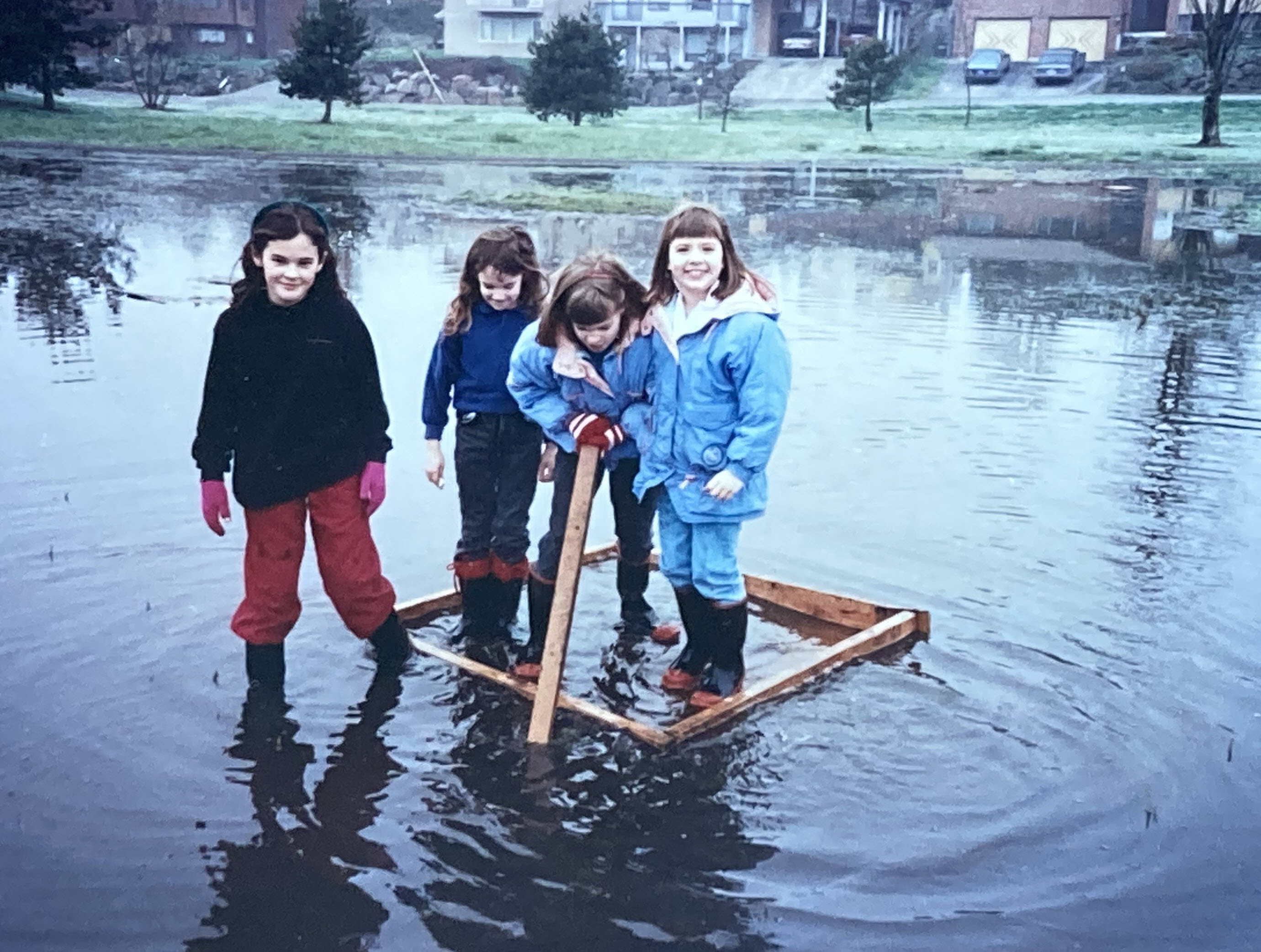 Ashley, Margaret, Erika, and Laura.