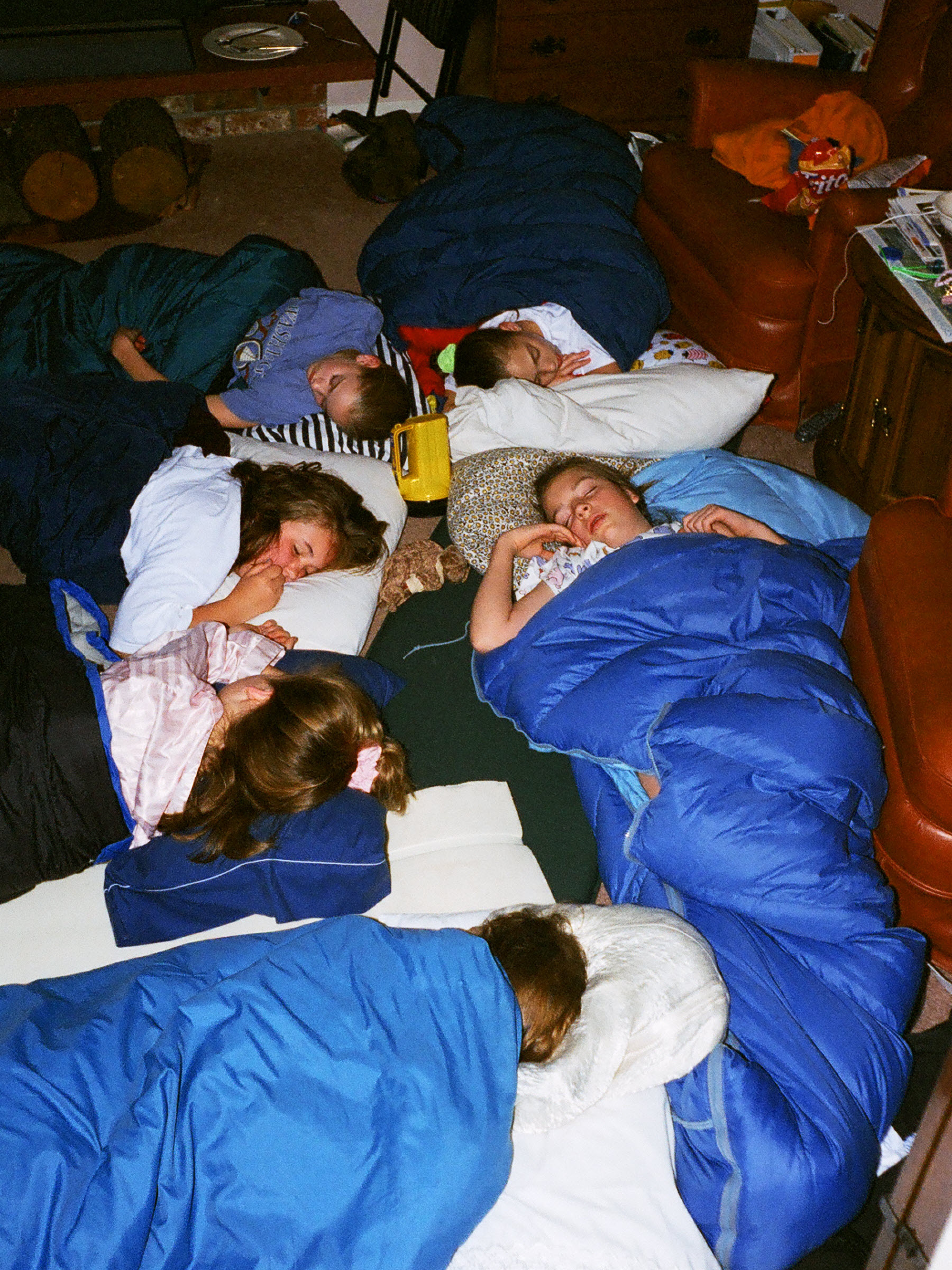 Slumber party.