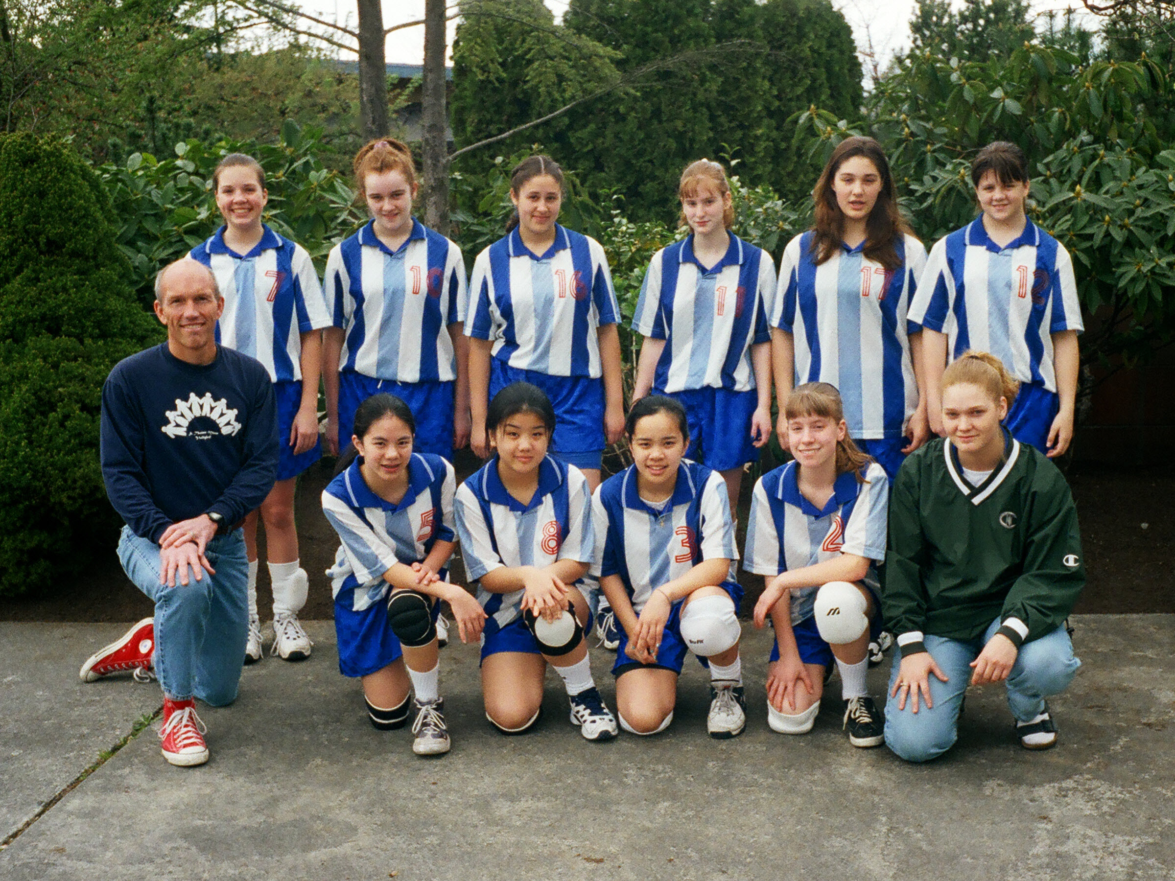 Saint Thomas More girl’s volleyball team.