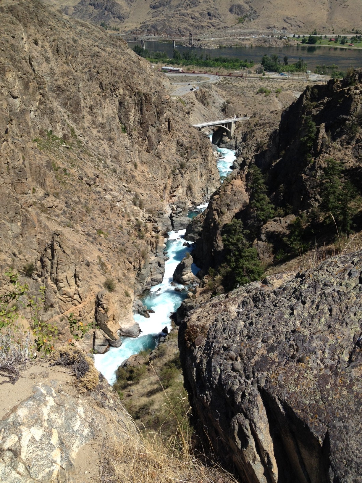 Chelan River Gorge.