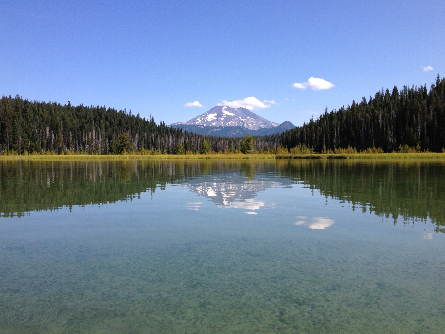 Hosmer Lake.