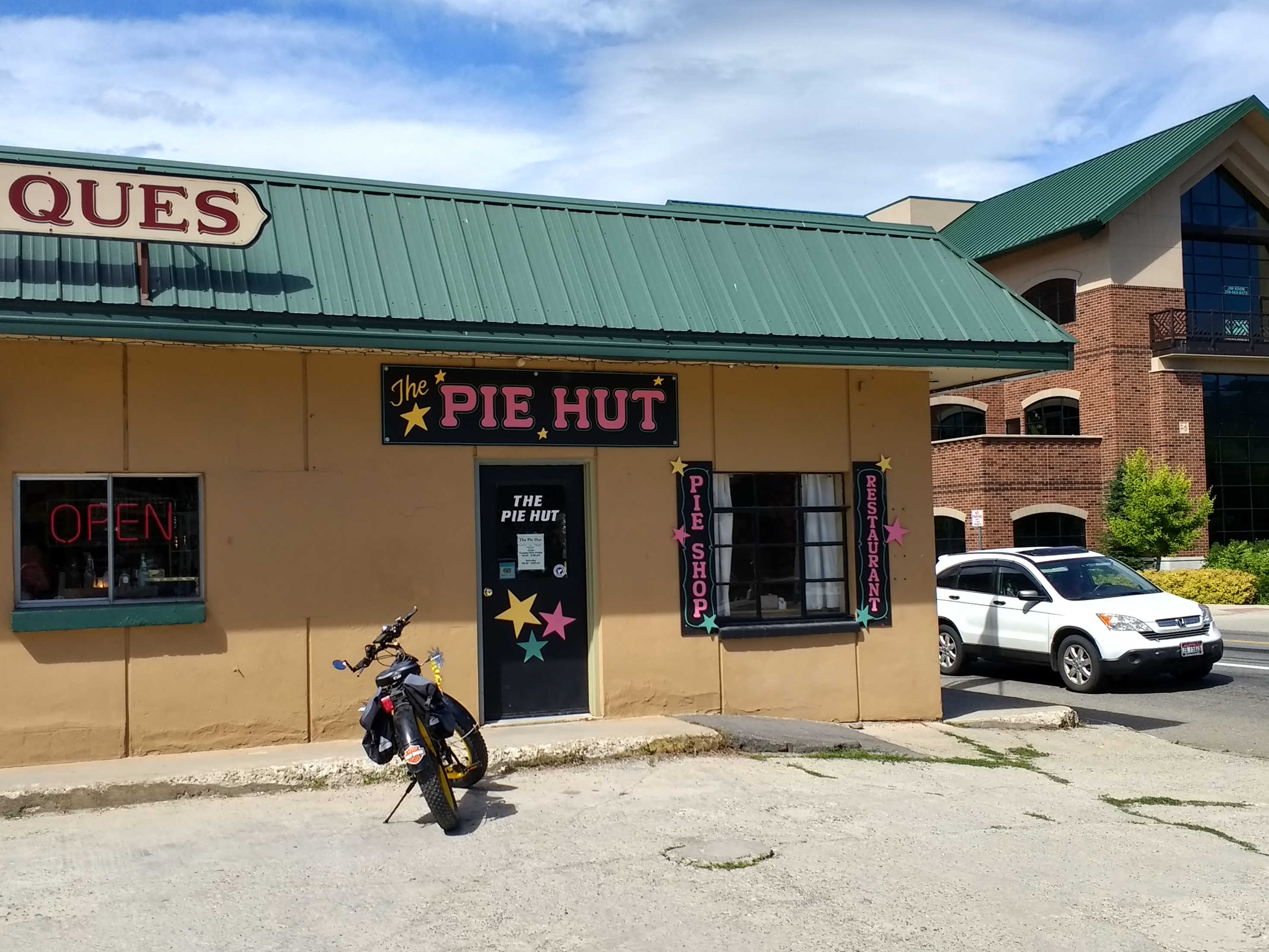 The Pie Hut in Sandpoint, Idaho.