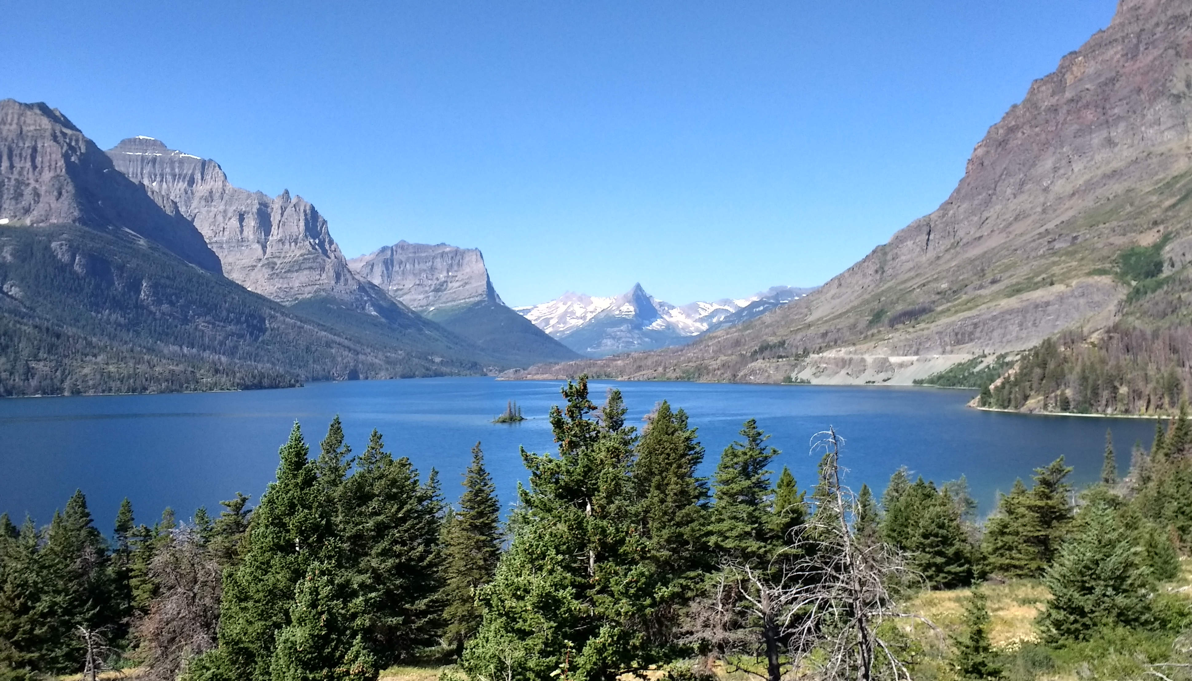 Saint Mary Lake.