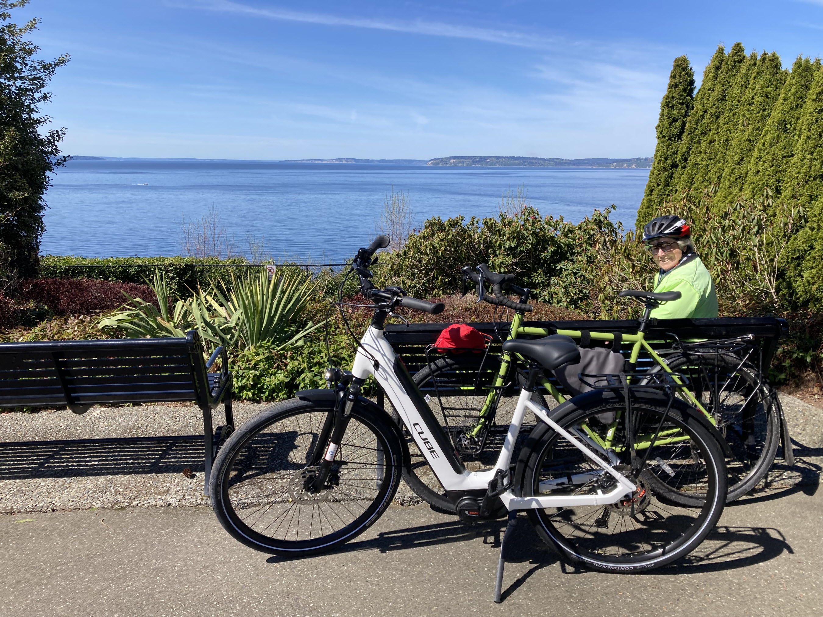 Puget Sound overlook on the way to Edmonds.