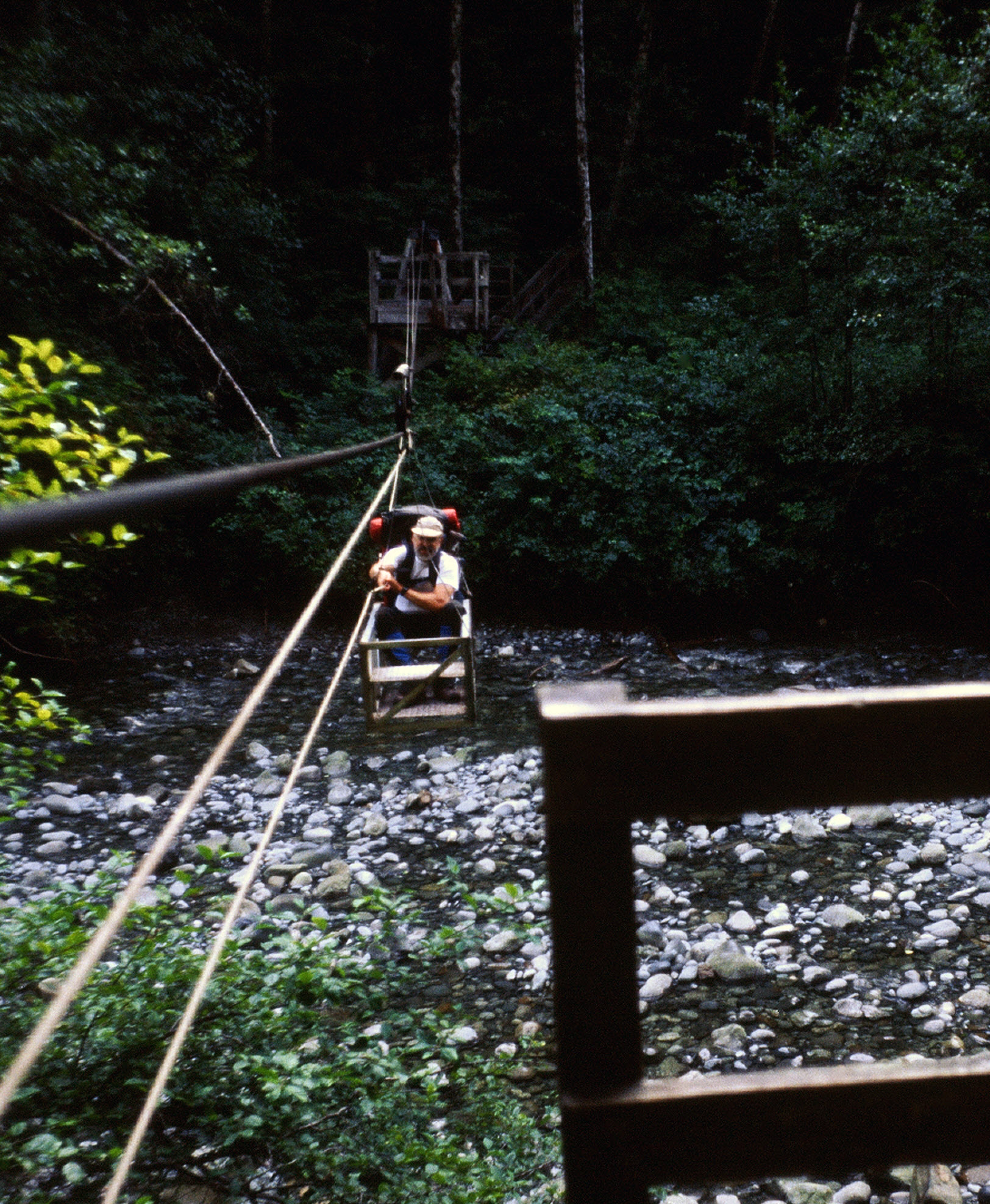 Cable car on the WCT