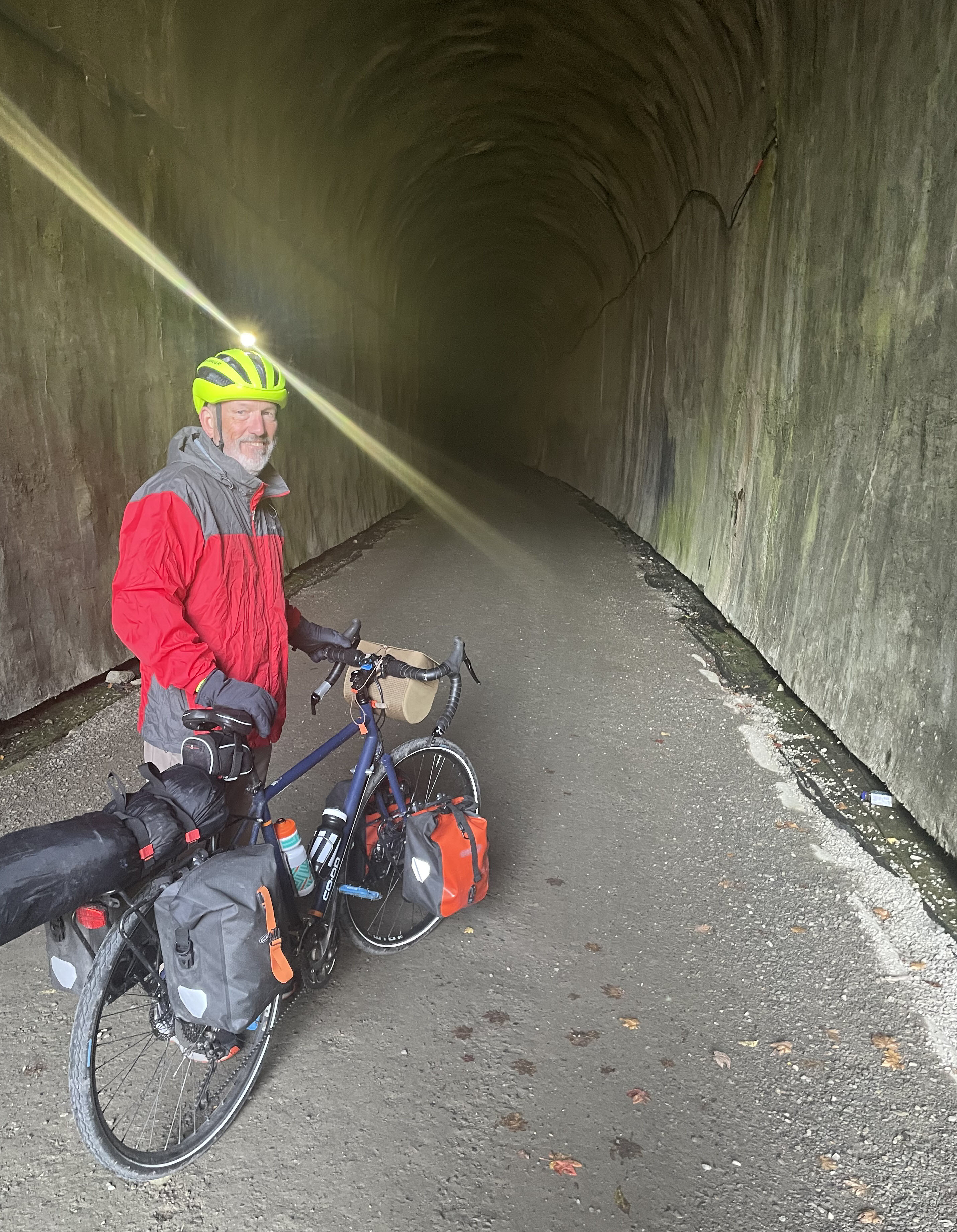 Railroad tunnel at Snoqualmie Pass.