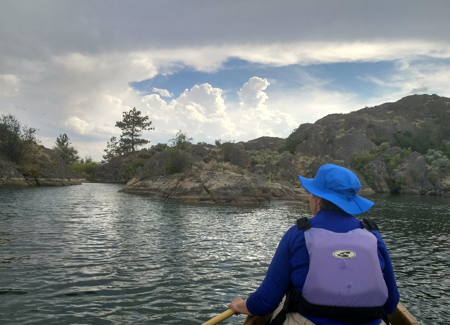 Near Steamboat Rock on Banks Lake.