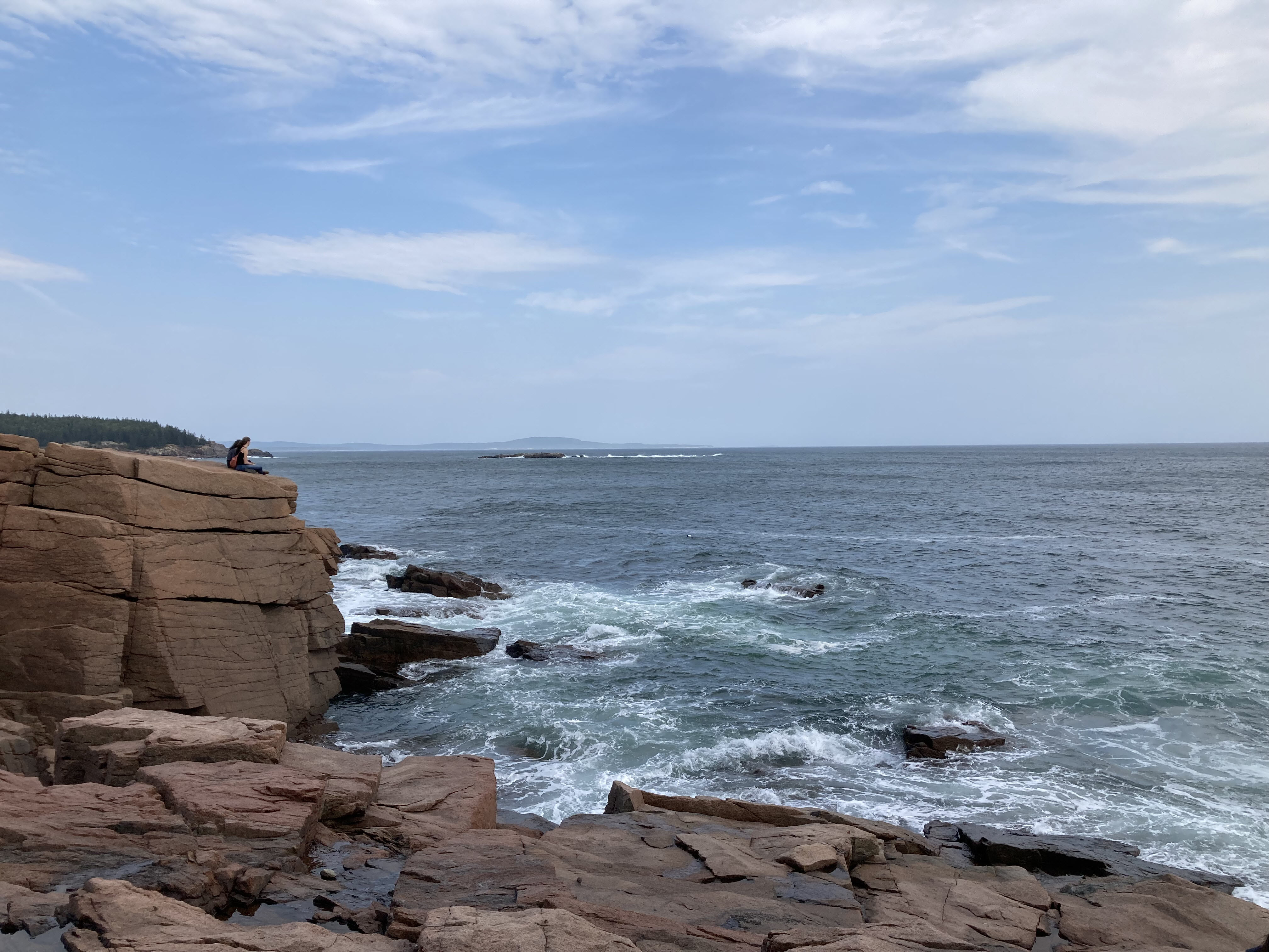 Thunder Hole in Acadia National Park.