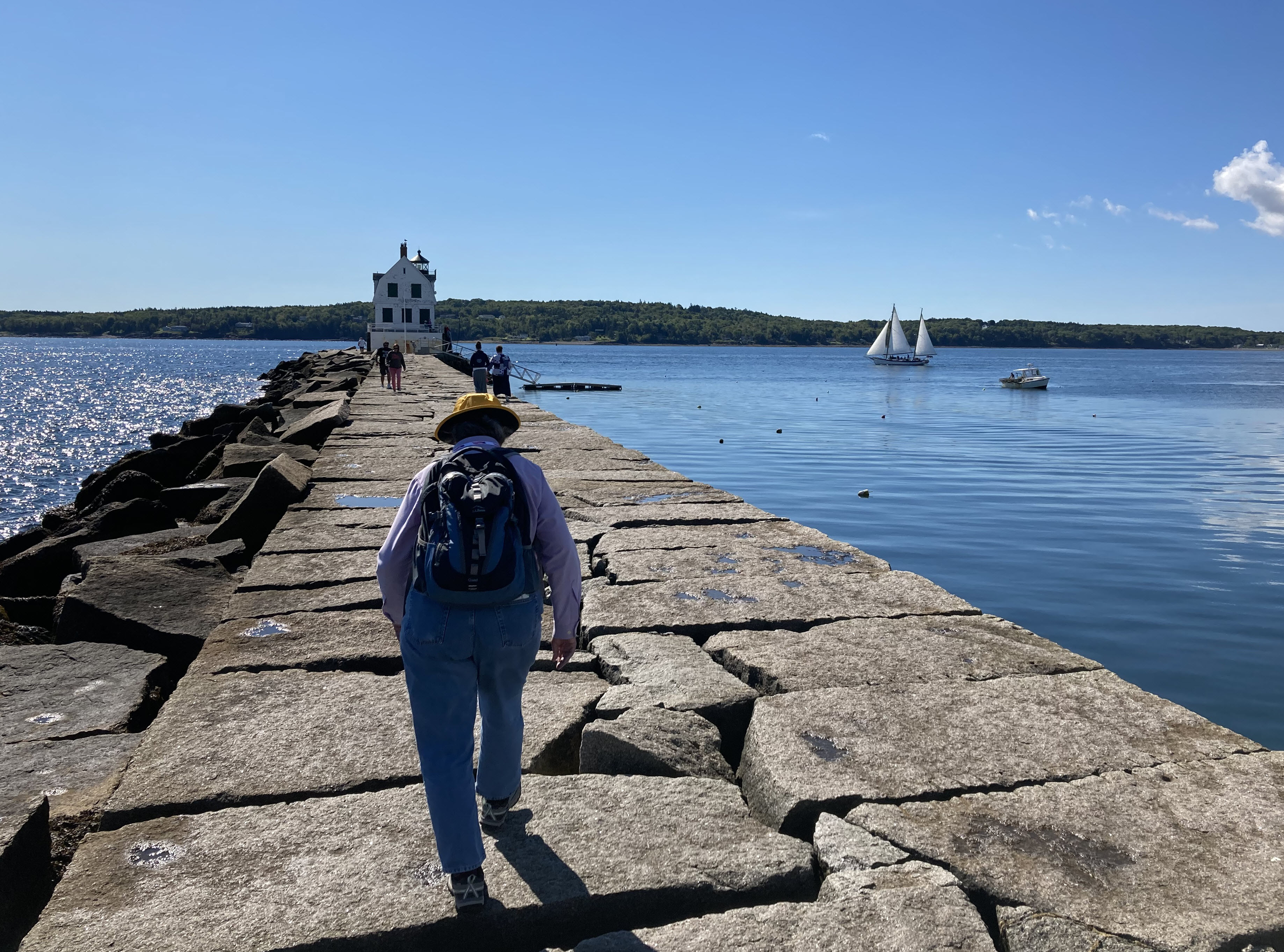 Rockland Breakwater and Lighthouse.