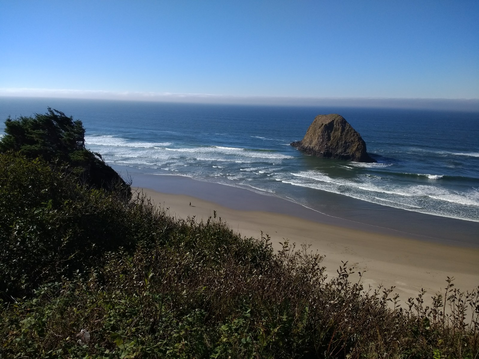 Jockey Cap Rock, south of Cannon Beach.